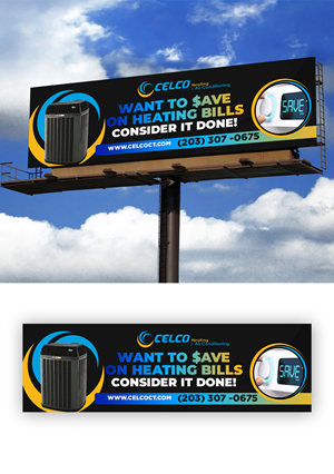 Billboard Design by Design Motion for Celco Heating and AC | Design: #33386587