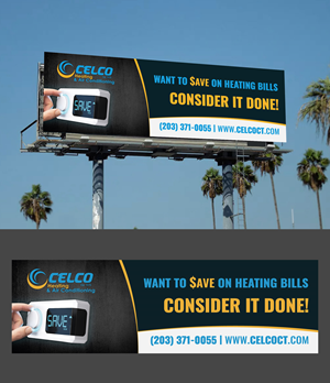 Billboard Design by Adi GFX for Celco Heating and AC | Design #33409177