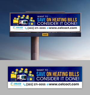 Billboard Design by debdesign for Celco Heating and AC | Design: #33382071