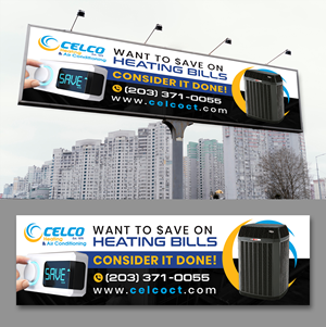 Billboard Design by debdesign for Celco Heating and AC | Design: #33383551