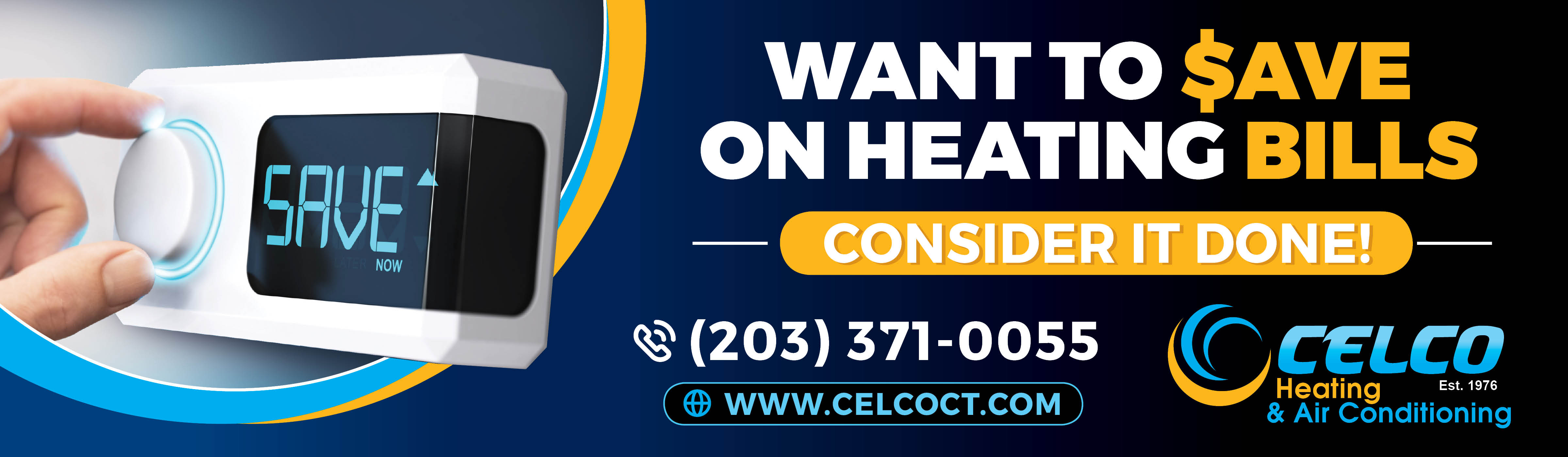 Billboard Design by rkailas for Celco Heating and AC | Design #33402969