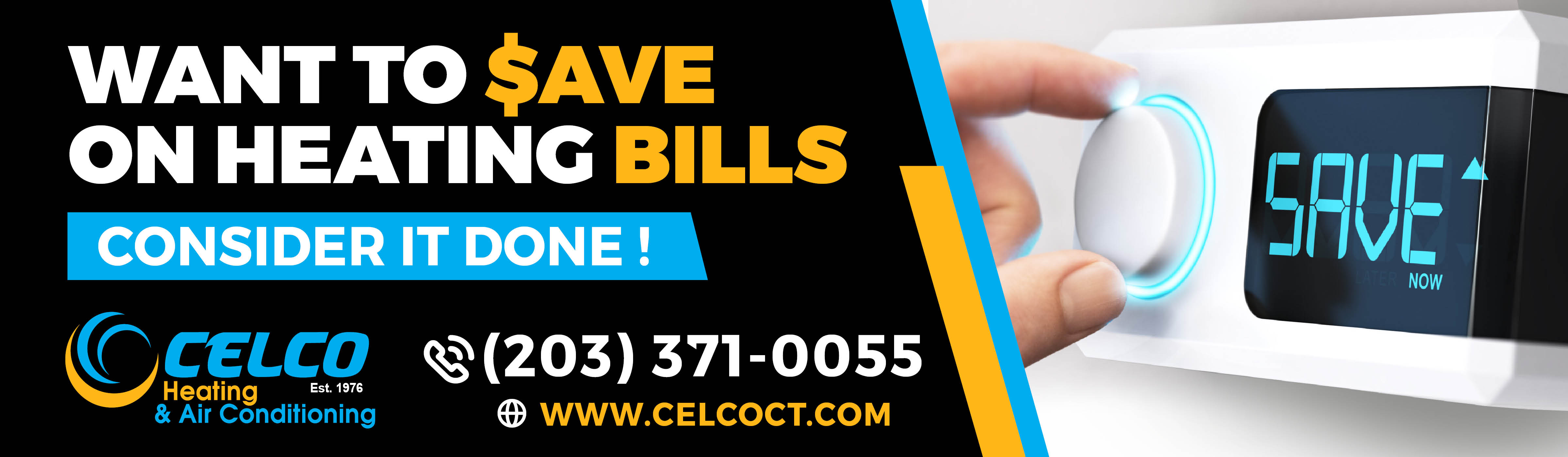 Billboard Design by rkailas for Celco Heating and AC | Design #33403170