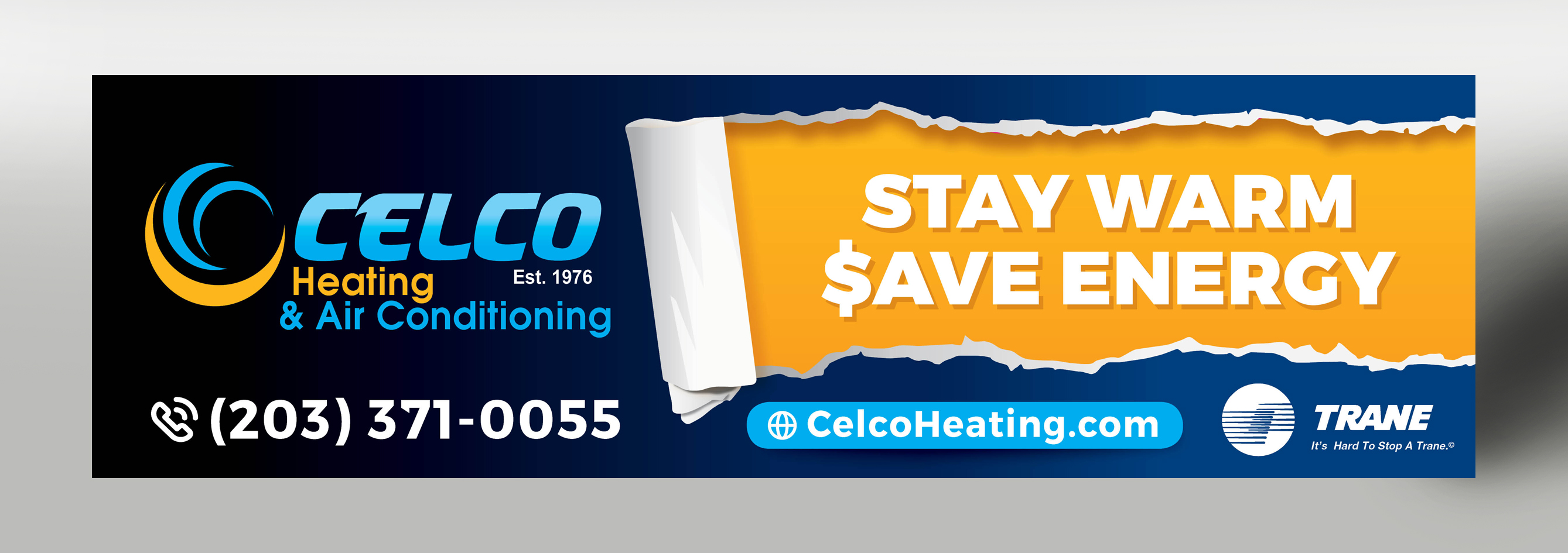 Billboard Design by rkailas for Celco Heating and AC | Design #33437943