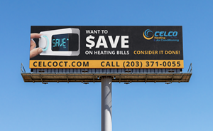 Billboard Design by saurov for Celco Heating and AC | Design: #33401512