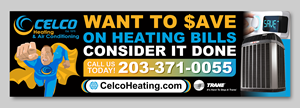 Billboard Design by Titan Solbiz for Celco Heating and AC | Design: #33393202