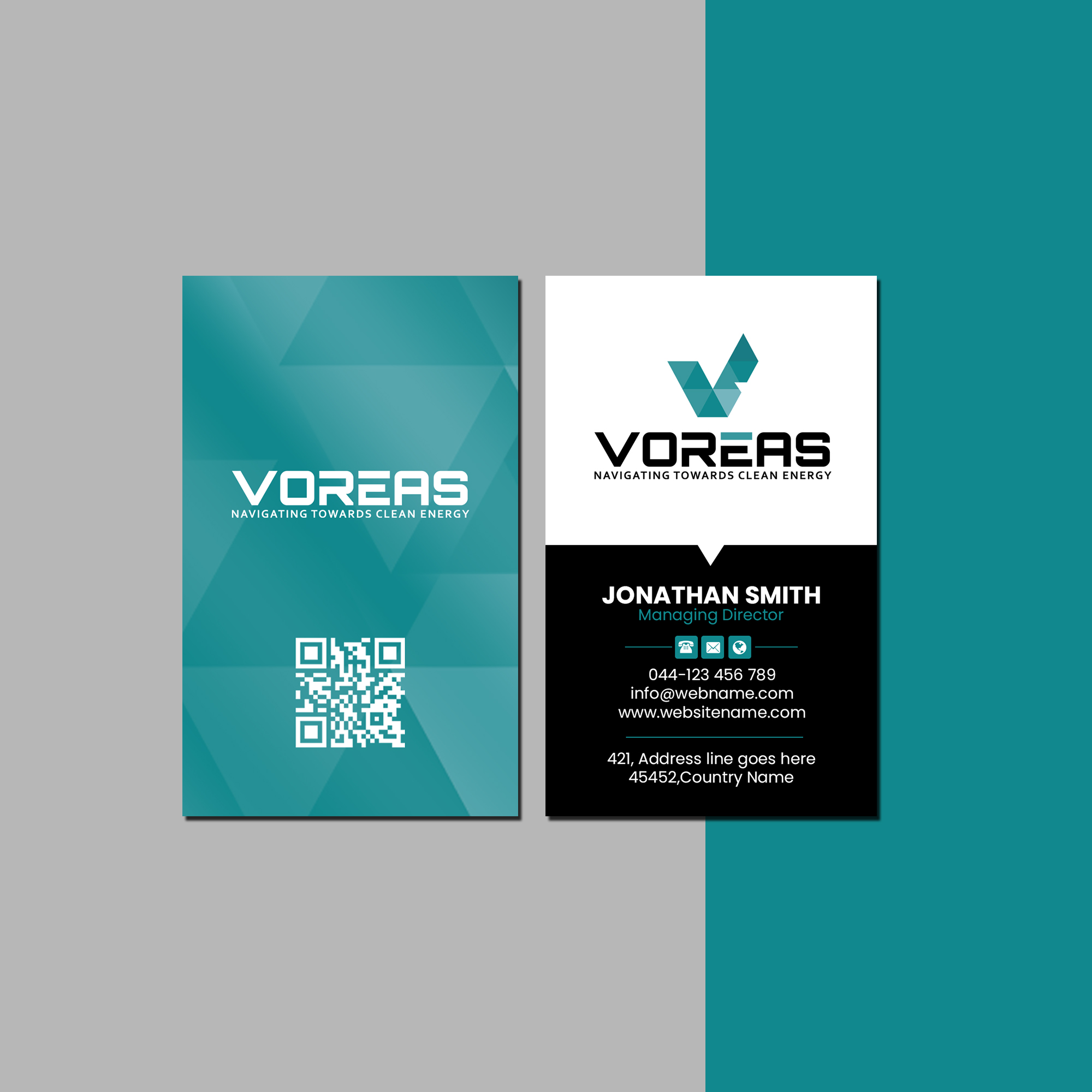 Business Card Design by Creations Box 2015 for this project | Design #33376371