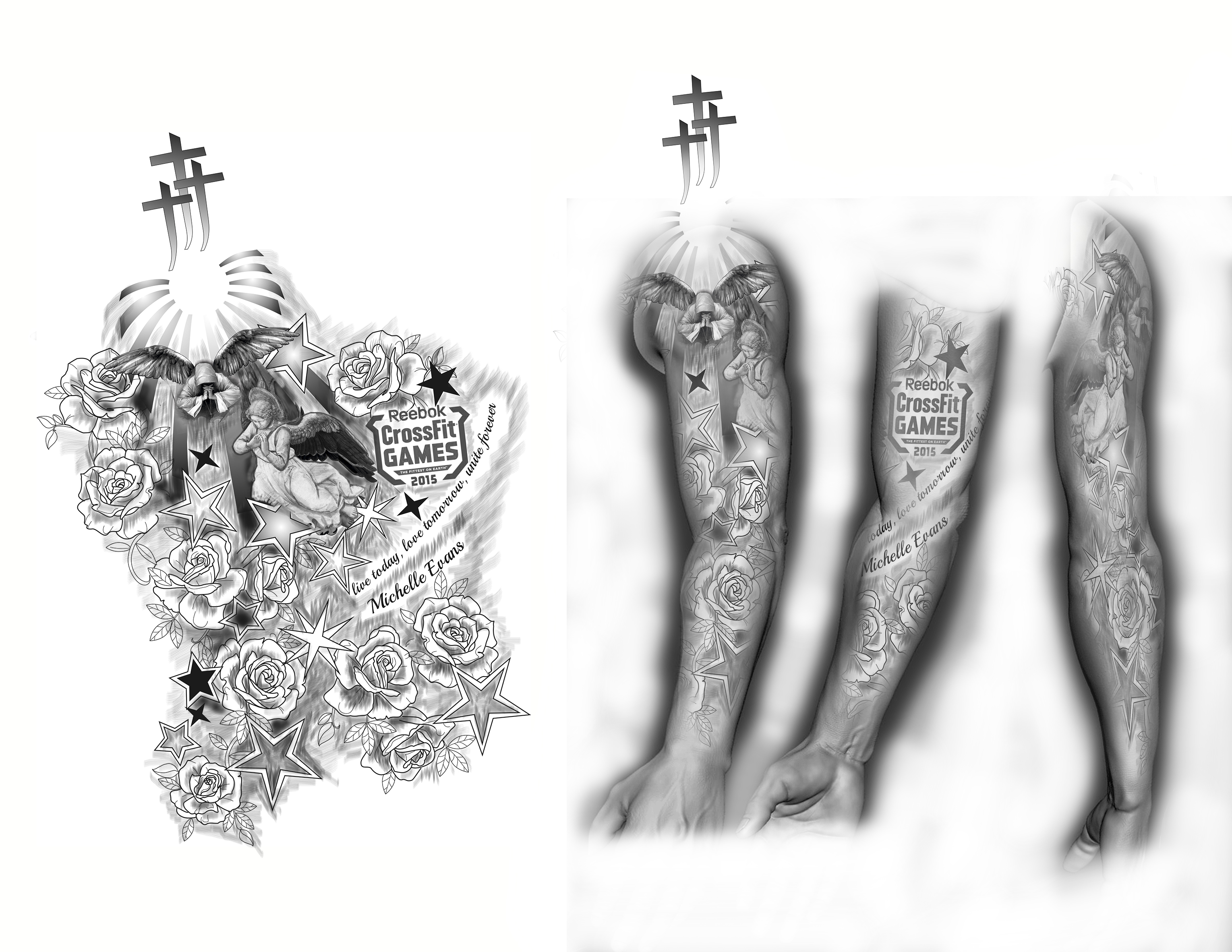 Tattoo Design by Jamal 12 for this project | Design #33525346