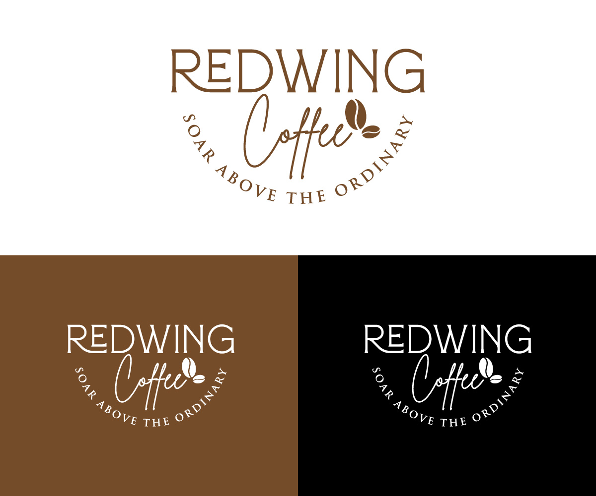Diseño de Logo por Kavth para Redwing Coffee  | Diseño #33413529