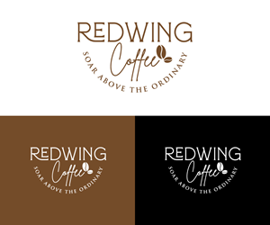 Logo-Design von Kavth für Redwing Coffee  | Design: #33413529