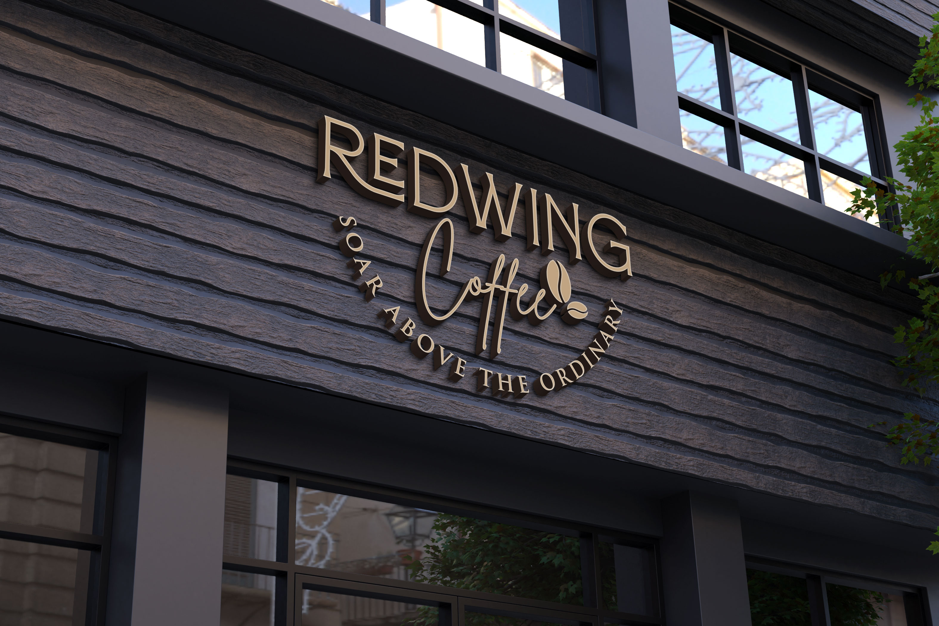 Diseño de Logo por Kavth para Redwing Coffee  | Diseño #33415388