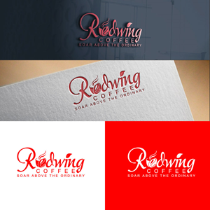 Logo Design by Allix Lauren for Redwing Coffee  | Design: #33380056