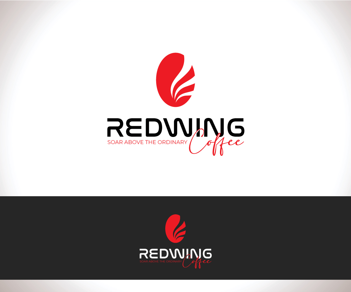 Diseño de Logo por YourLogoMaster para Redwing Coffee  | Diseño #33375444