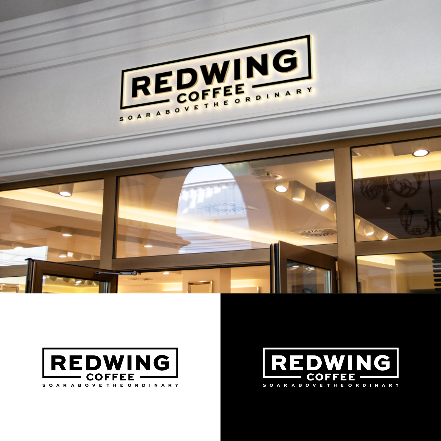 Logo Design by 16surya for Redwing Coffee  | Design #33371760