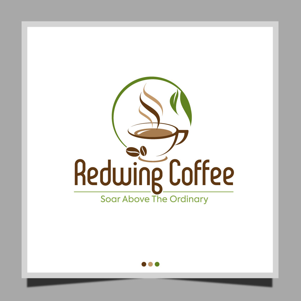 Logo Design by Krold IT Solutions for Redwing Coffee  | Design #33375969