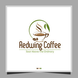 Logo Design by Krold IT Solutions for Redwing Coffee  | Design: #33375969