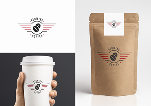 Logo-Design von The Marble Peach für Redwing Coffee  | Design: #33382174