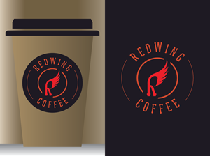 Logo-Design von dhamkith für Redwing Coffee  | Design: #33373203