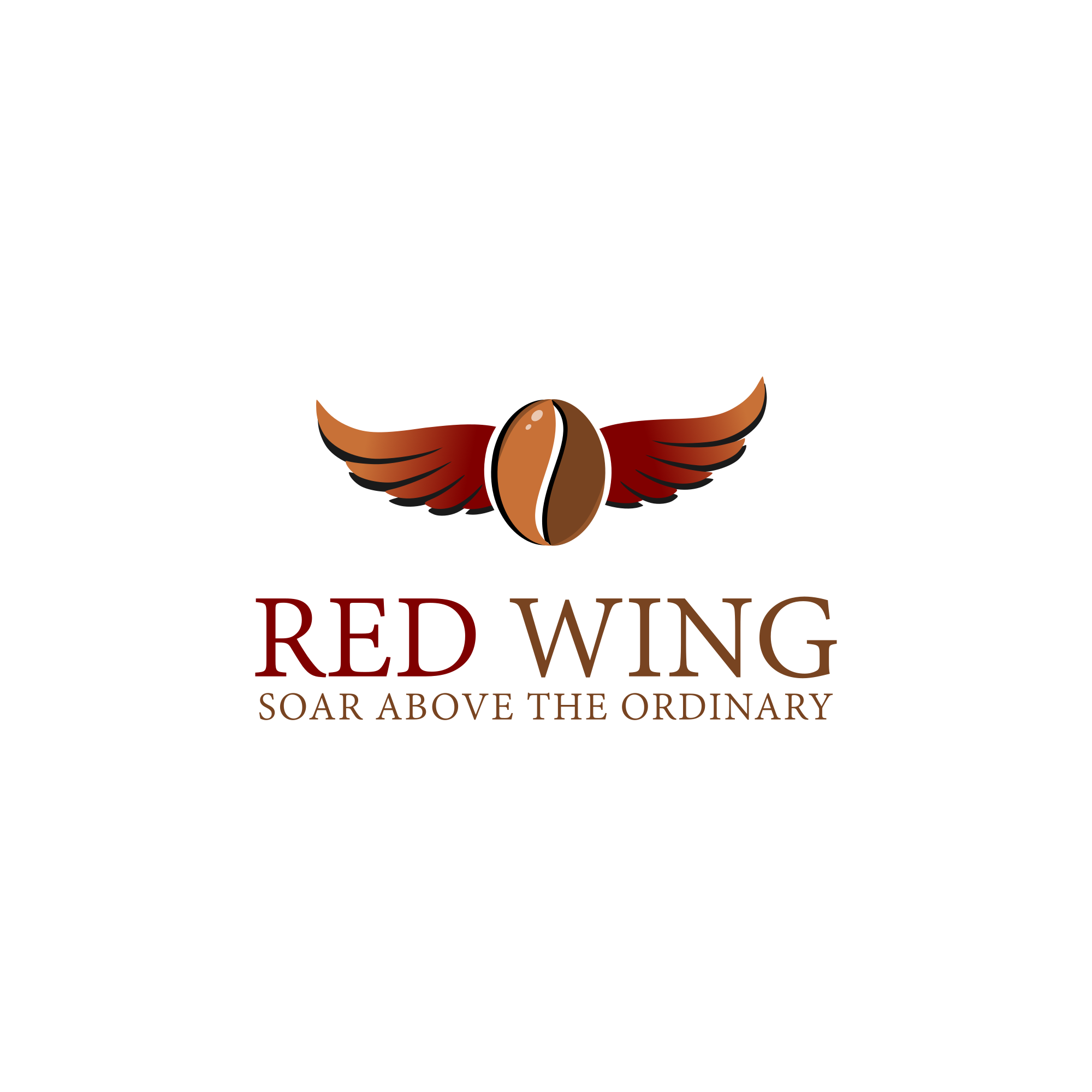 Logo Design by alitjuara for Redwing Coffee  | Design #33387109