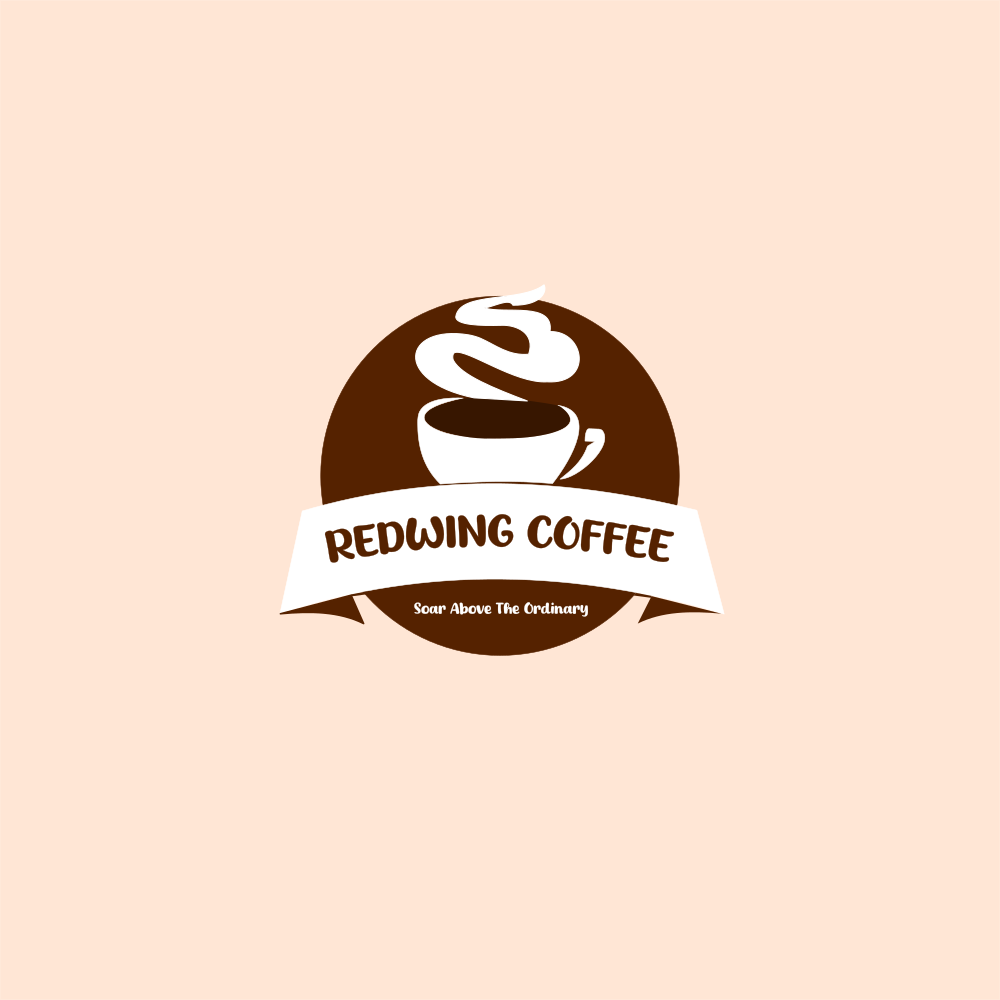 Diseño de Logo por alitjuara para Redwing Coffee  | Diseño #33392410