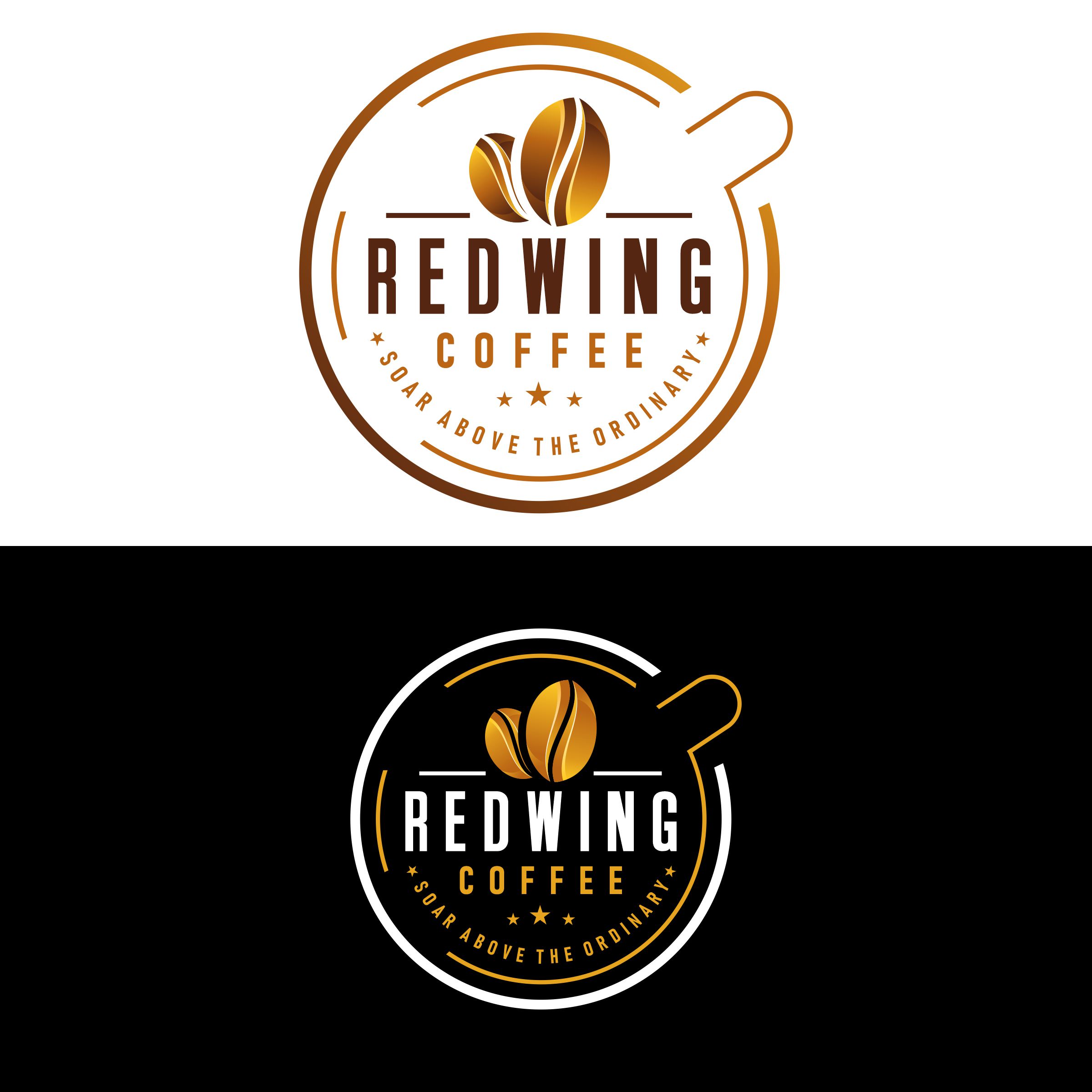 Logo Design by creative.bugs for Redwing Coffee  | Design #33374057