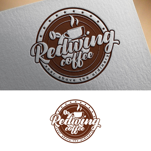 Logo Design by fly  design for Redwing Coffee  | Design: #33374323