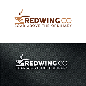 Logo Design by fly  design for Redwing Coffee  | Design: #33374891