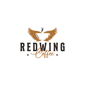 Logo Design by fly  design for Redwing Coffee  | Design: #33374894