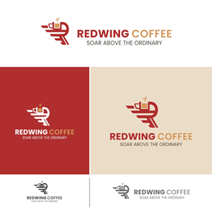 Logo Design by Regh Element for Redwing Coffee  | Design: #33405272