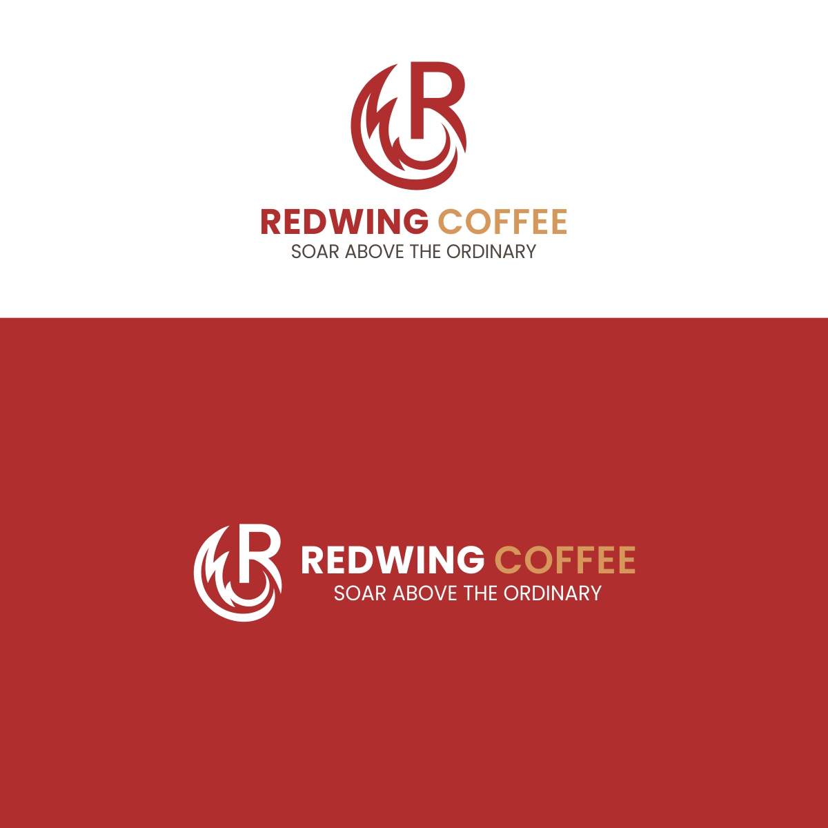 Logo Design by Regh Element for Redwing Coffee  | Design #33405585