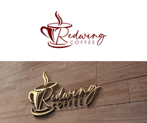 Logo Design by Ansh Design for Redwing Coffee  | Design: #33375683