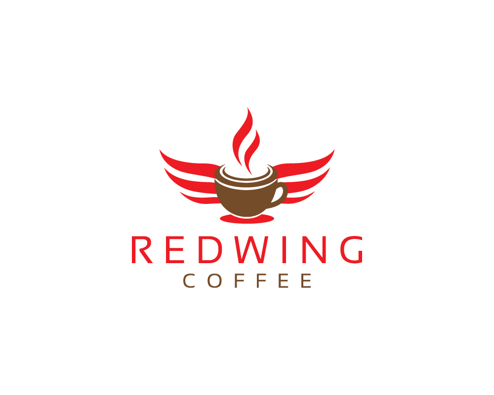 Logo Design by MarkCraft for Redwing Coffee  | Design #33377721