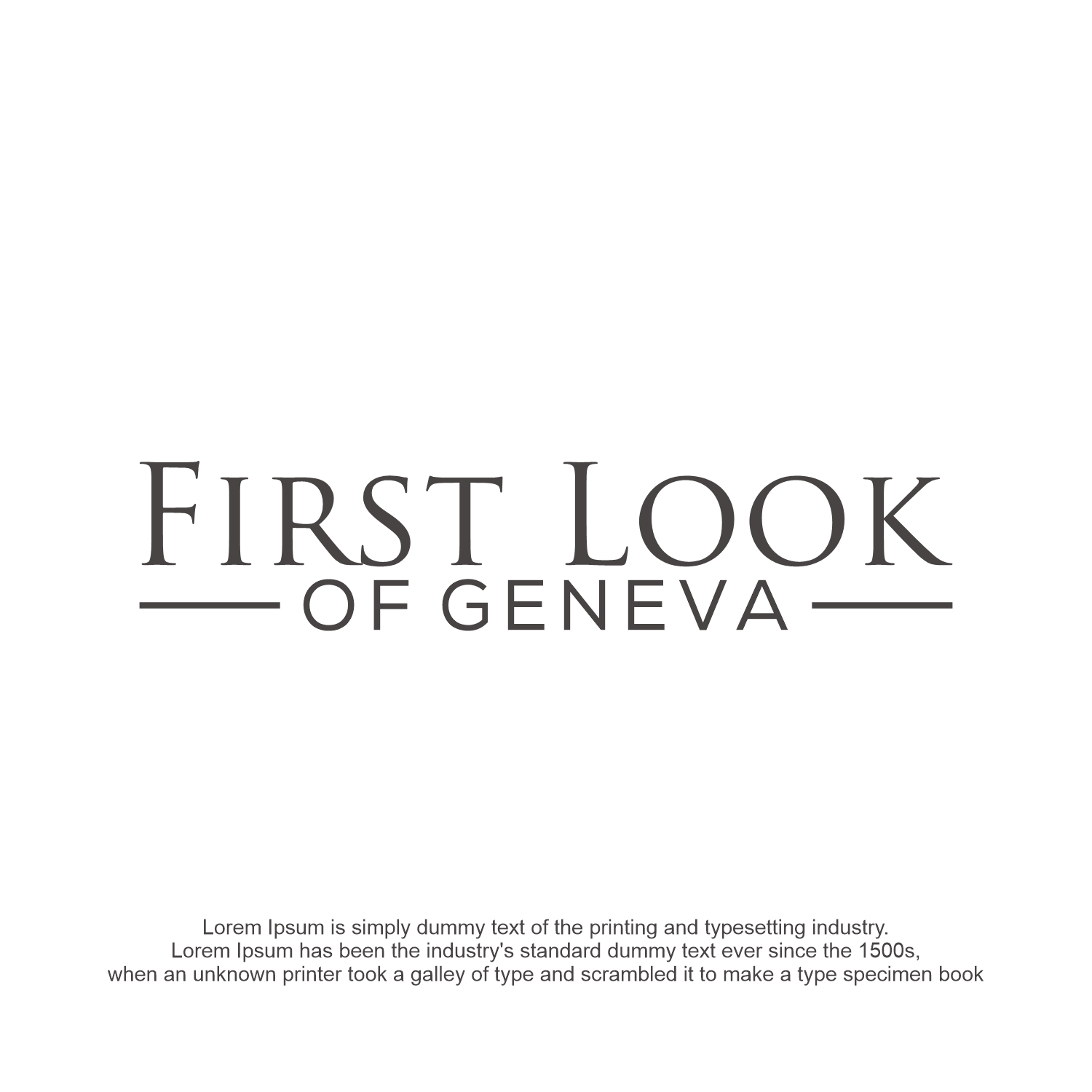 Logo Design by Eldmal for First Look | Design #33371369
