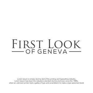 Logo Design by Eldmal for First Look | Design: #33371369