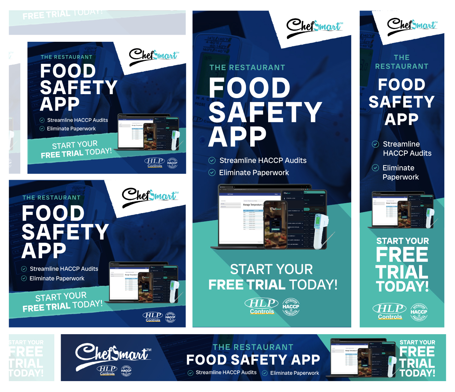 Banner Ad Design by JK18 for HLP Controls Pty Ltd | Design #33385604