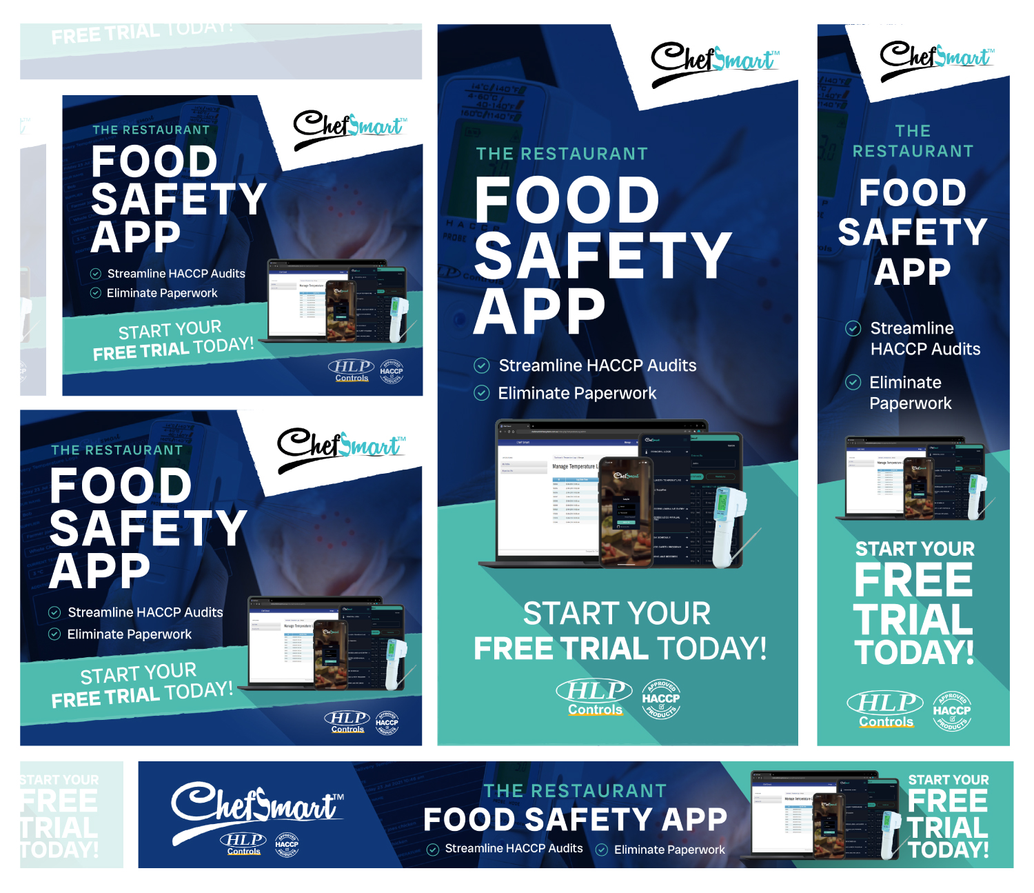 Banner Ad Design by JK18 for HLP Controls Pty Ltd | Design: #33385605