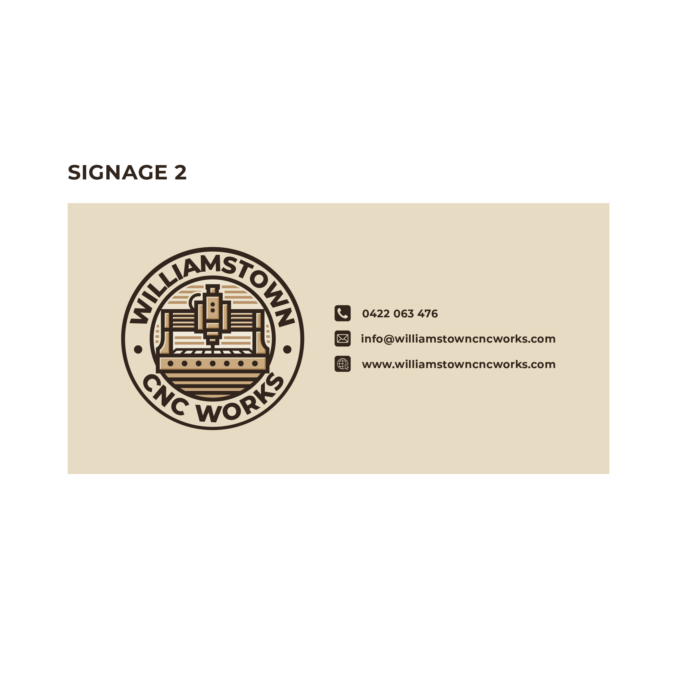 Signage Design by Aljune Castro Designs for Victorian Wooden Boat Centre PTY LTD | Design #33389253