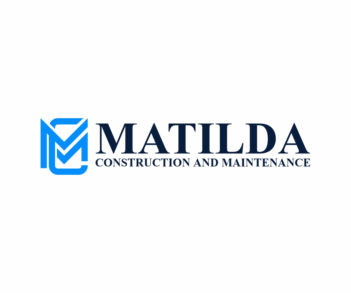 Logo Design by Thati Designs for Matilda Construction and Maintenance | Design #33372435