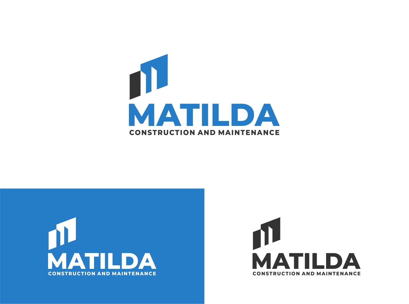 Design de Logo par DesiGiNe pour Matilda Construction and Maintenance | Design #33410840