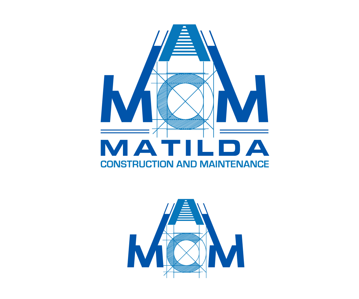 Logo Design by Paint-Tools for Matilda Construction and Maintenance | Design #33374397