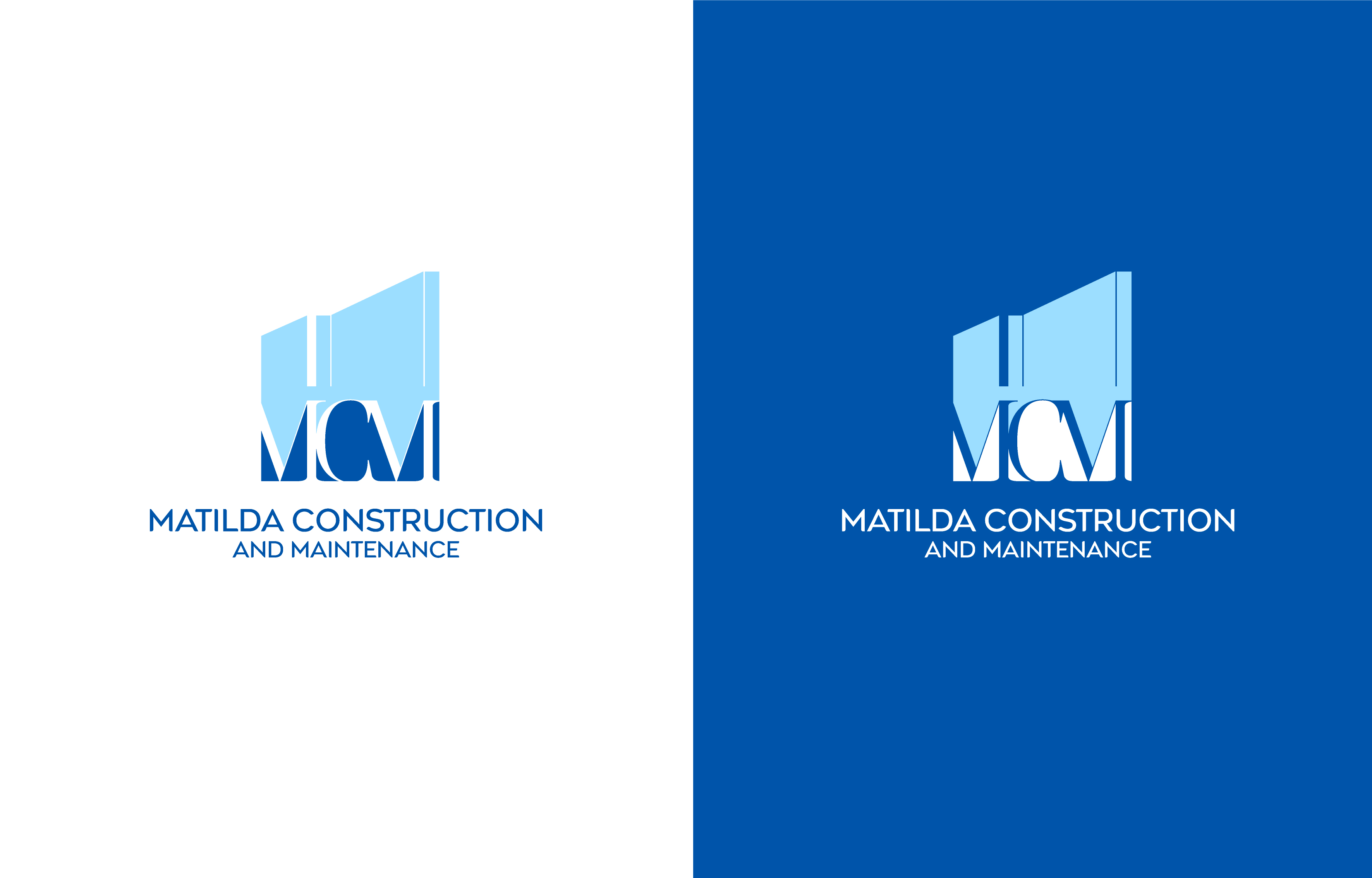 Design de Logo par pmv. pour Matilda Construction and Maintenance | Design #33373038