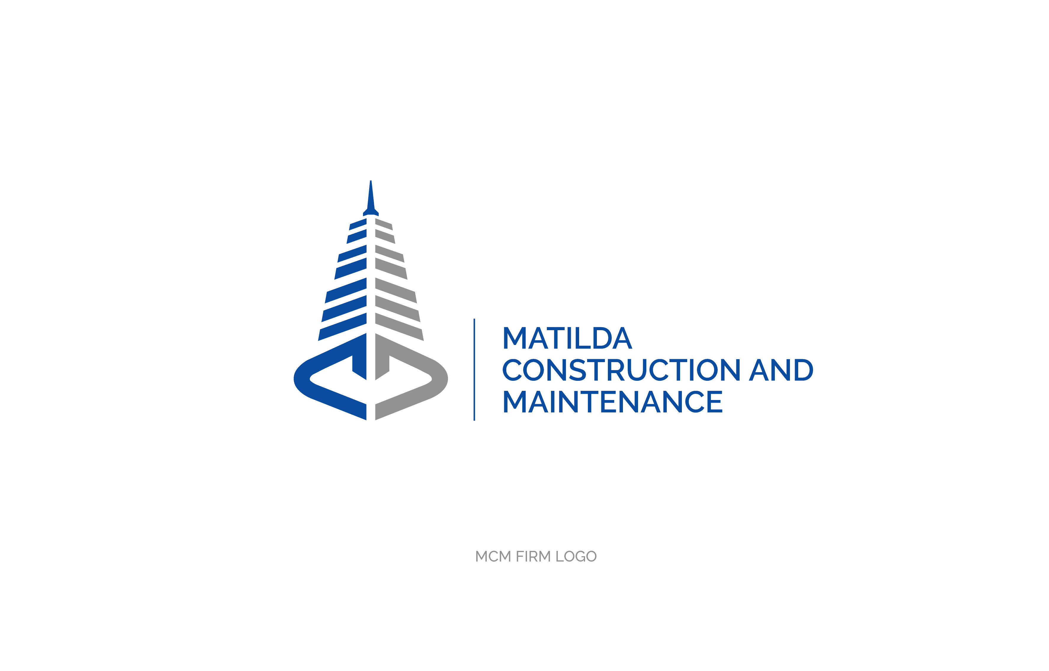 Diseño de Logo por pmv. para Matilda Construction and Maintenance | Diseño #33380459