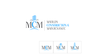Logo Design by pmv. for Matilda Construction and Maintenance | Design: #33385747