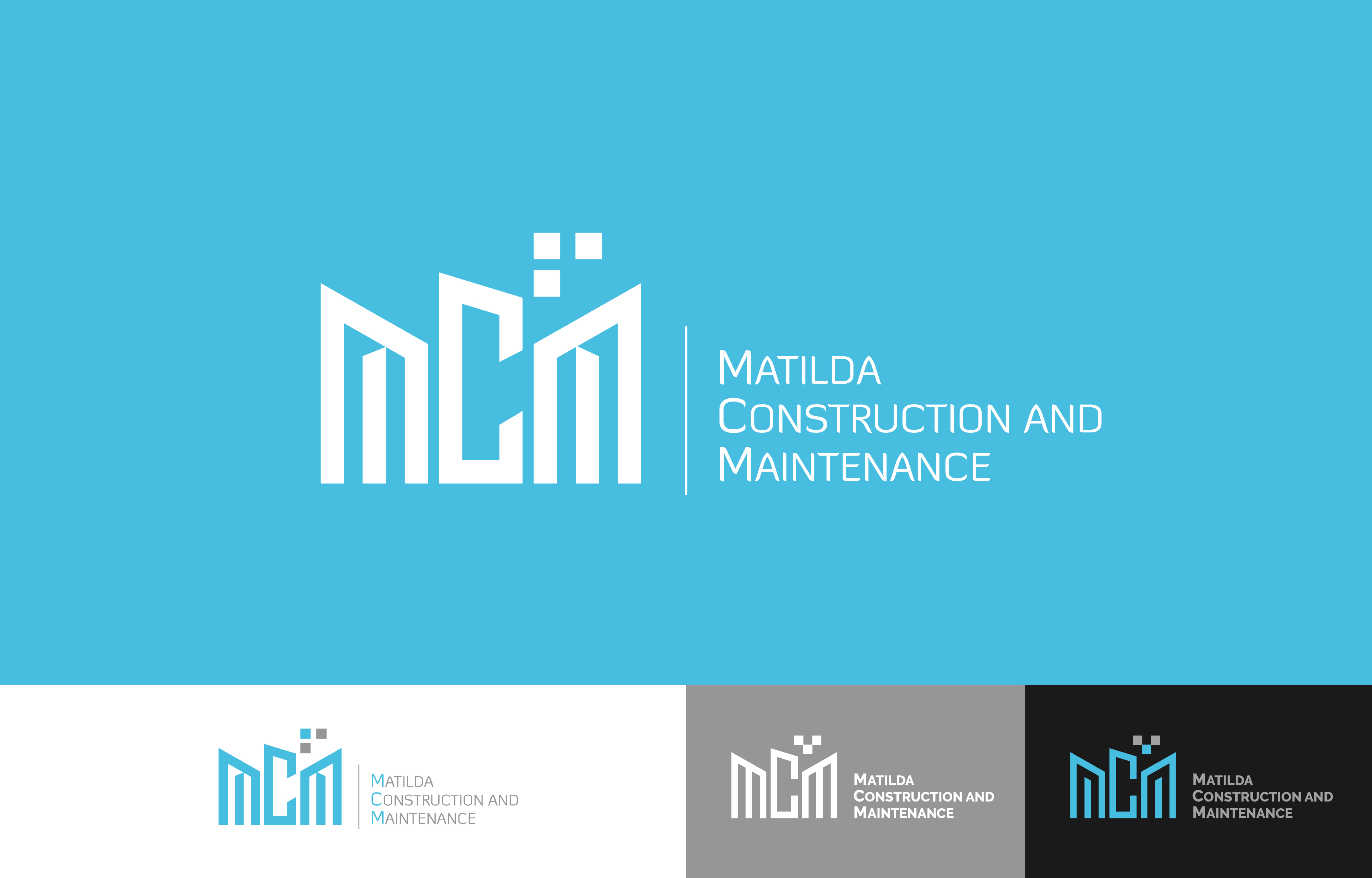 Design de Logo par pmv. pour Matilda Construction and Maintenance | Design #33391458