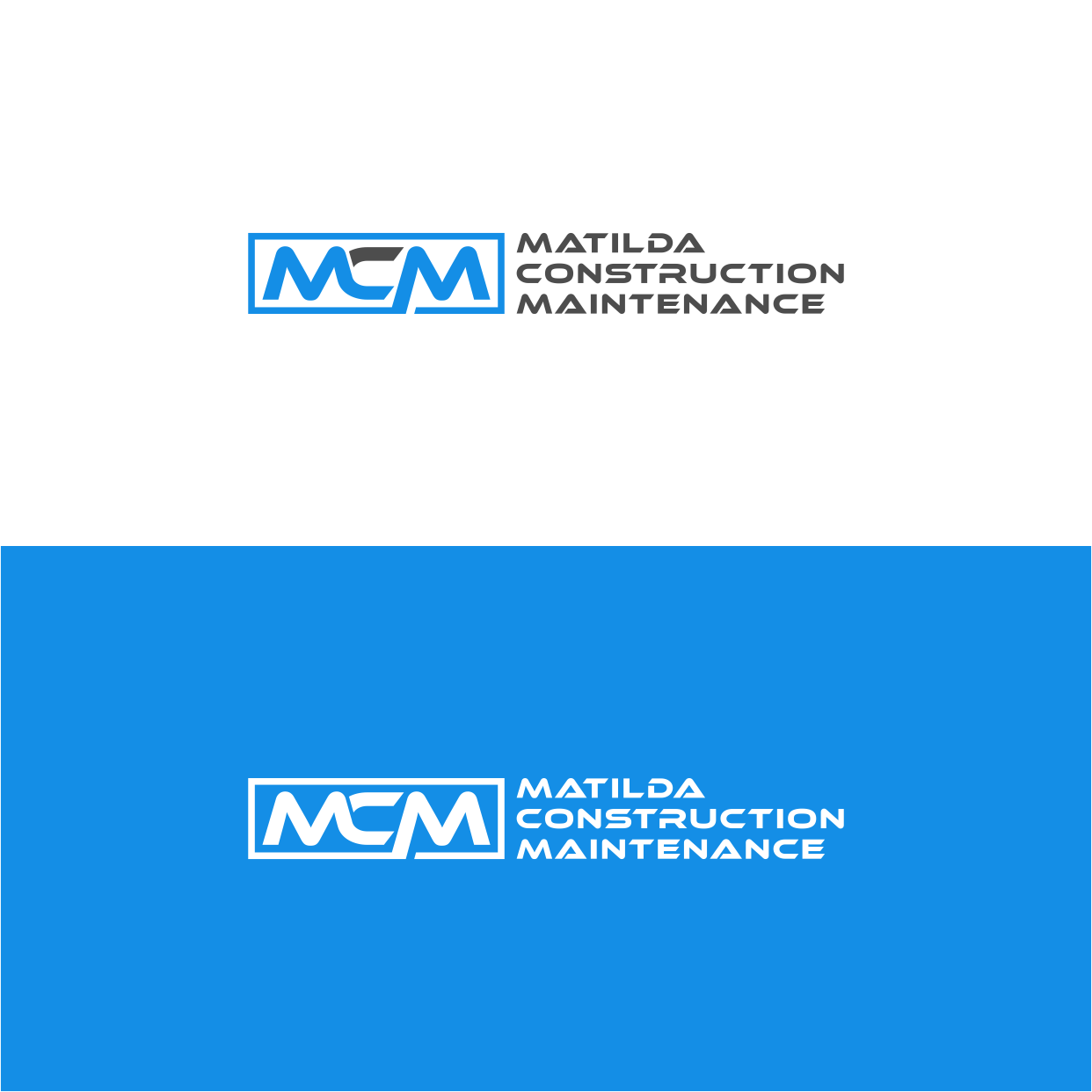 Logo Design by Kaze56 for Matilda Construction and Maintenance | Design #33374515