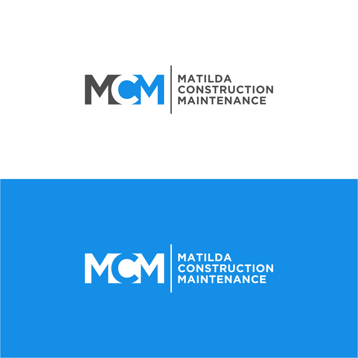Logo Design by Kaze56 for Matilda Construction and Maintenance | Design #33374542