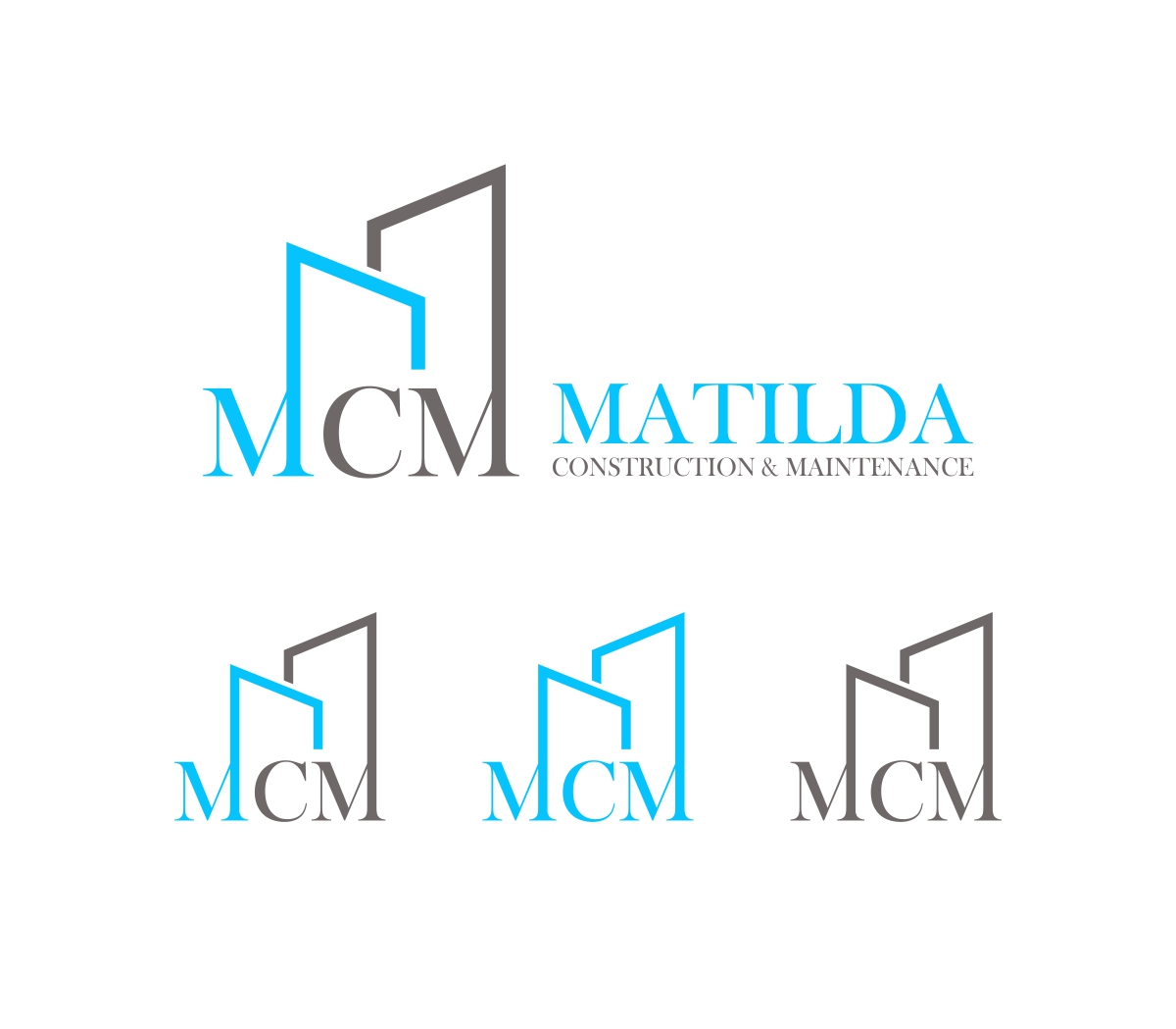 Logo Design by simpl_designs for Matilda Construction and Maintenance | Design #33374027