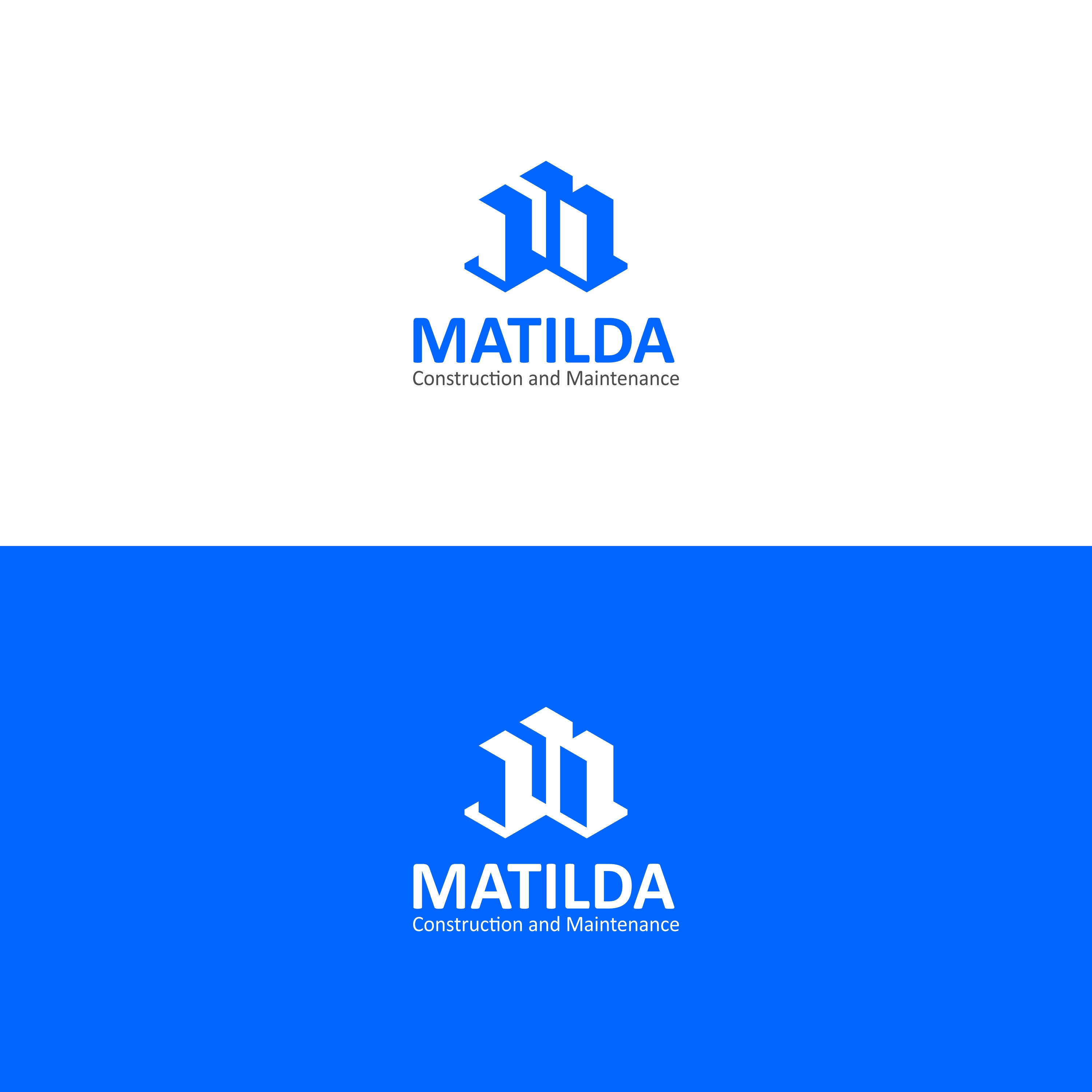 Design de Logo par Kikiku pour Matilda Construction and Maintenance | Design #33380154