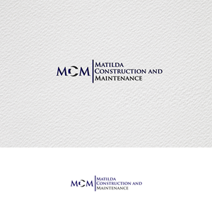 Logo Design by mekail for Matilda Construction and Maintenance | Design: #33373480