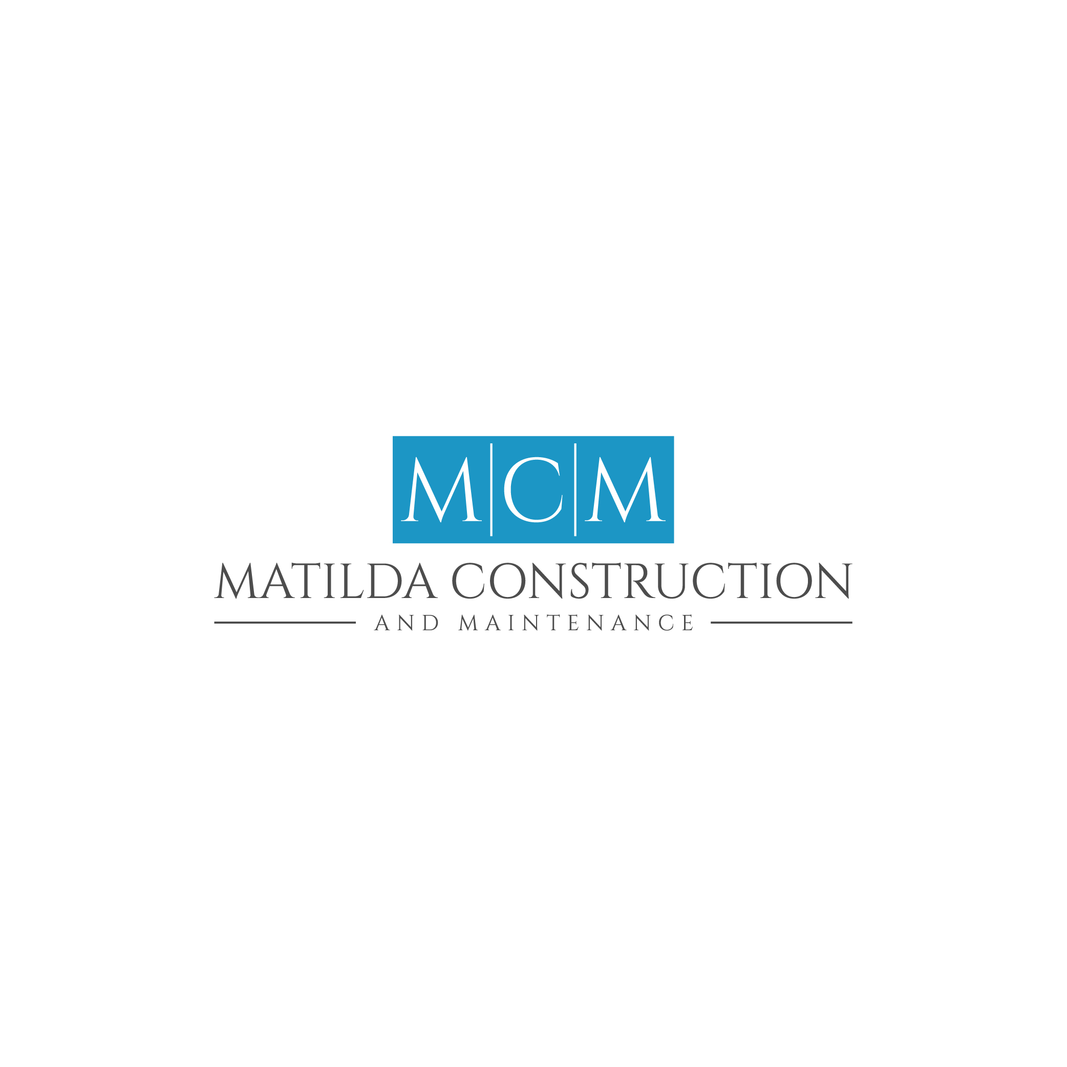Logo Design by designer profile for Matilda Construction and Maintenance | Design #33376667