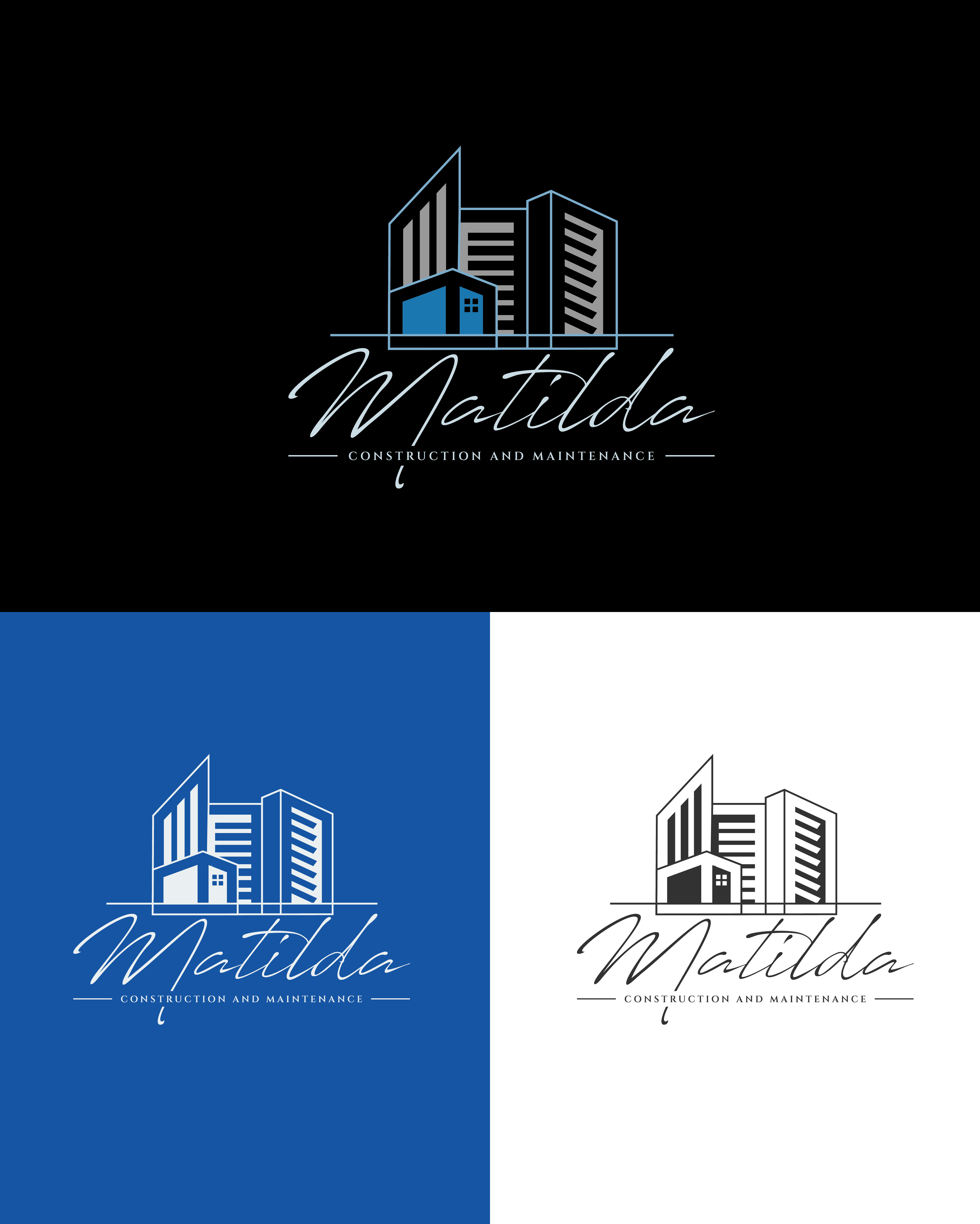 Design de Logo par TDAC pour Matilda Construction and Maintenance | Design #33386266